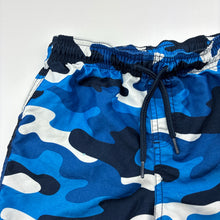 Load image into Gallery viewer, Boys Anko, camo print, lightweight, board shorts, elasticated, FUC, size 6,