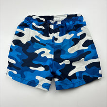 Load image into Gallery viewer, Boys Anko, camo print, lightweight, board shorts, elasticated, FUC, size 6,