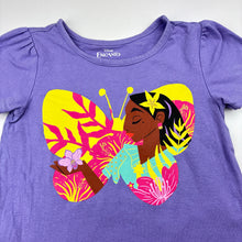 Load image into Gallery viewer, Girls Disney, encanto, stretchy t-shirt, wash fade, FUC, size 6,