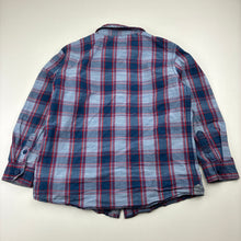 Load image into Gallery viewer, Boys Target, checked lightweight cotton long sleeve shirt, GUC, size 5,