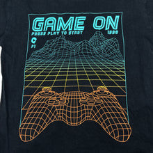 Load image into Gallery viewer, Boys Anko, black cotton t-shirt, gaming, FUC, size 10,