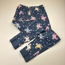 Load image into Gallery viewer, Girls Milkshake, cotton pyjama pants, unicorns, FUC, size 8,