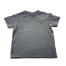 Load image into Gallery viewer, Boys Indie, grey stretchy t-shirt / top, wash fade, FUC, size 0,