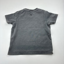 Load image into Gallery viewer, Boys Indie, grey stretchy t-shirt / top, wash fade, FUC, size 0,