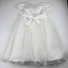 Load image into Gallery viewer, Girls Buu Buu Fashions, lined tulle embellished, party / formal dress, no size, armpit to armpit: 31cm, EUC, size 6-7, L: 62cm