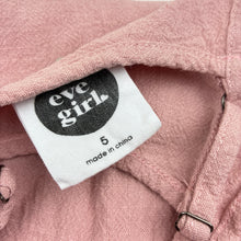 Load image into Gallery viewer, Girls Anko, pink viscose / linen summer dress, GUC, size 5, L: 57cm
