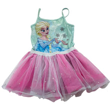 Load image into Gallery viewer, Girls Disney, Frozen Elsa tutu leotard dress, FUC, size 4,