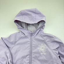 Load image into Gallery viewer, Girls Balabala, purple lightweight hooded jacket / coat, EUC, size 2,