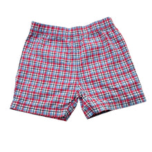 Load image into Gallery viewer, Boys Carter's, checked lightweight cotton shorts, elasticated, FUC, size 2,