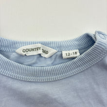 Load image into Gallery viewer, Unisex Country Road, organic cotton t-shirt / top, FUC, size 1,