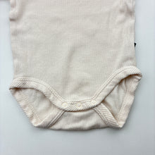 Load image into Gallery viewer, Girls Bonds, ribbed cotton bodysuit / romper, EUC, size 000,