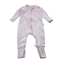 Load image into Gallery viewer, Girls Bonds, stretchy zip Wondersuit / zippy / romper, EUC, size 000,