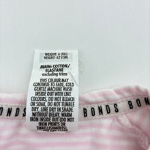 Load image into Gallery viewer, Girls Bonds, stretchy zip Wondersuit / zippy / romper, EUC, size 000,