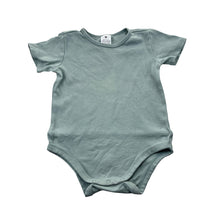 Load image into Gallery viewer, Unisex Target, organic cotton bodysuit / romper, GUC, size 1,