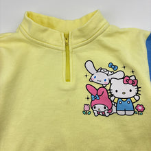 Load image into Gallery viewer, Girls San Rio, Hello Kitty fleece lined sweater / jumper, FUC, size 4,