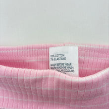 Load image into Gallery viewer, Girls Anko, stretchy ribbed footed leggings / bottoms, EUC, size 0000,