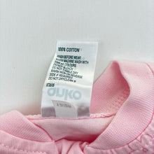 Load image into Gallery viewer, Girls Anko, floral cotton zip coverall / romper, EUC, size 000,