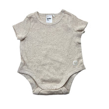 Load image into Gallery viewer, Unisex Anko, ribbed stretchy bodysuit / romper, EUC, size 000,