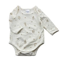 Load image into Gallery viewer, Unisex Peter Rabbit, stretchy long sleeve bodysuit / romper, EUC, size 000,