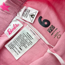 Load image into Gallery viewer, Girls Cotton On, Barbie pyjama top &amp; shorts, FUC, size 6,