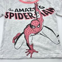 Load image into Gallery viewer, Unisex Cotton On, Marvel, spider-man, pyjama t-shirt, wash fade, FUC, size 4,