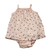 Load image into Gallery viewer, Girls Anko, pink floral romper, EUC, size 1,