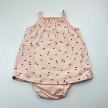 Load image into Gallery viewer, Girls Anko, pink floral romper, EUC, size 1,