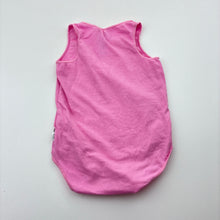 Load image into Gallery viewer, Girls Bonds, pink stretchy singletsuit romper, GUC, size 000,