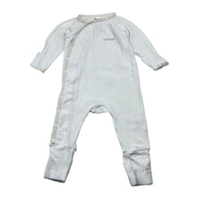 Load image into Gallery viewer, Unisex Bonds, stretchy Cozysuit coverall / romper, GUC, size 000,