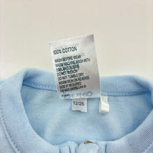 Load image into Gallery viewer, Boys Anko, soft cotton zip coverall / romper, EUC, size 000,