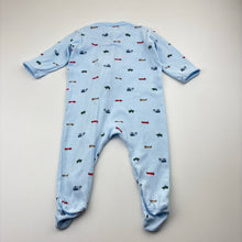 Load image into Gallery viewer, Boys Anko, soft cotton zip coverall / romper, EUC, size 000,