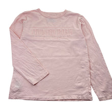 Load image into Gallery viewer, Girls Country Road, embroidered heritage cotton long sleeve tee / top, GUC, size 10,