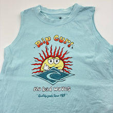 Load image into Gallery viewer, Boys Rip Curl, cotton singlet / tank top, surf, GUC, size 3-4,
