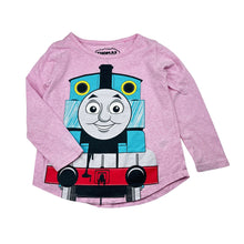 Load image into Gallery viewer, Girls Thomas &amp; Friends, pink marl, long sleeve tee / top, FUC, size 3,