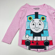 Load image into Gallery viewer, Girls Thomas &amp; Friends, pink marl, long sleeve tee / top, FUC, size 3,