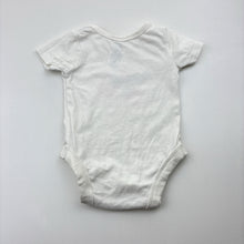 Load image into Gallery viewer, Girls Dymples, stretchy bodysuit / romper, strawberries, EUC, size 000,