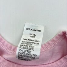 Load image into Gallery viewer, Girls Dymples, stretchy bodysuit / romper, heart, GUC, size 000,