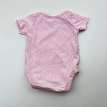 Load image into Gallery viewer, Girls Dymples, stretchy bodysuit / romper, heart, GUC, size 000,