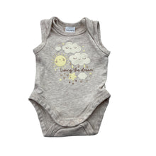 Load image into Gallery viewer, Unisex Baby Berry, soft cotton singletsuit romper, EUC, size 0000,