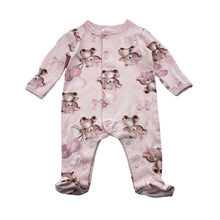 Load image into Gallery viewer, Girls Baby Baby, cotton coverall / romper, teddy bears, EUC, size 0000,