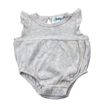 Load image into Gallery viewer, Girls 4 Baby, lightweight floral cotton romper, EUC, size 0000,