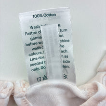 Load image into Gallery viewer, Girls 4 Baby, lightweight floral cotton romper, EUC, size 0000,
