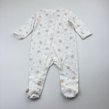 Load image into Gallery viewer, Girls Anko, soft cotton floral zip coverall / romper, EUC, size 0000,