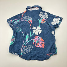 Load image into Gallery viewer, Boys Rip Curl, viscose lightweight short sleeve shirt, GUC, size 1-2,