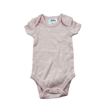 Load image into Gallery viewer, Girls 4 Baby, pink cotton bodysuit / romper, EUC, size 0000,