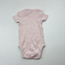 Load image into Gallery viewer, Girls 4 Baby, pink cotton bodysuit / romper, EUC, size 0000,