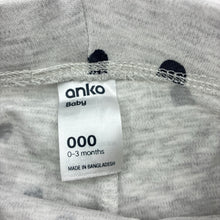 Load image into Gallery viewer, Unisex Anko, stretchy leggings / bottoms, EUC, size 000,