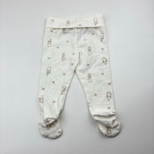 Load image into Gallery viewer, Unisex Beatrix Potter, Peter Rabbit, stretchy footed leggings / bottoms, EUC, size 000,