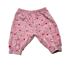 Load image into Gallery viewer, Girls Target, organic flannel cotton pyjama pants / bottoms, GUC, size 000,
