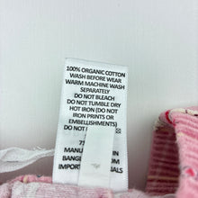 Load image into Gallery viewer, Girls Target, organic flannel cotton pyjama pants / bottoms, GUC, size 000,